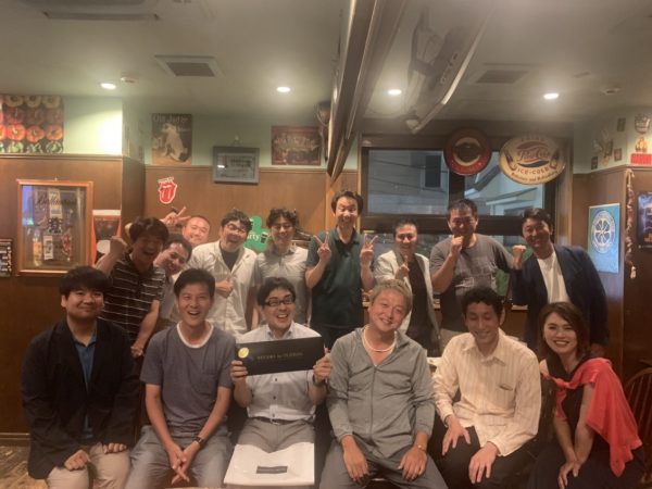 2018年度品格ある人財育成委員会　宮岡委員長お祝い会