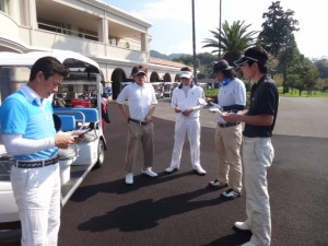 （社）松山青年会議所第10回08会（田中卒業予定者を祝うゴルフコンペ）