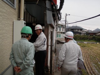 社内検査（松山福祉園作業棟）