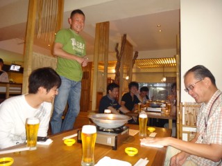 イッパチ会中予支部例会（ピンポン＆公営競技視察＆懇親会）