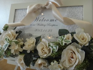 結婚披露宴（ラグビーで培った誠実な男）