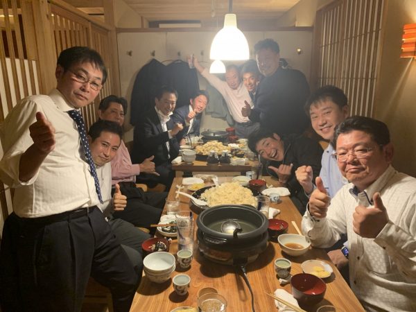 道後に全員集合パート9！「松ちゃん」の集い