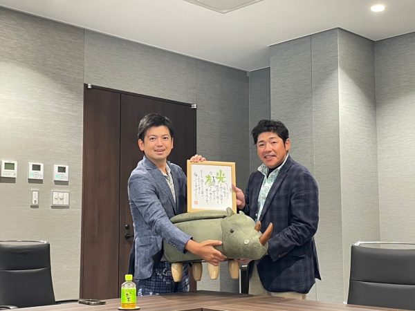 イッパチ会　中予支部例会（門屋組新社屋見学ツアー）