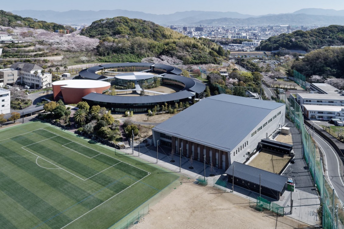 愛光学園キャンパス整備計画　体育館・弓道場新築工事