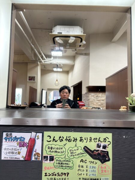 散髪で身も心もリフレッシュ