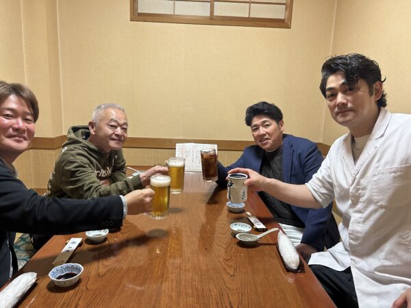 2年ぶりに再会した恩師との集い