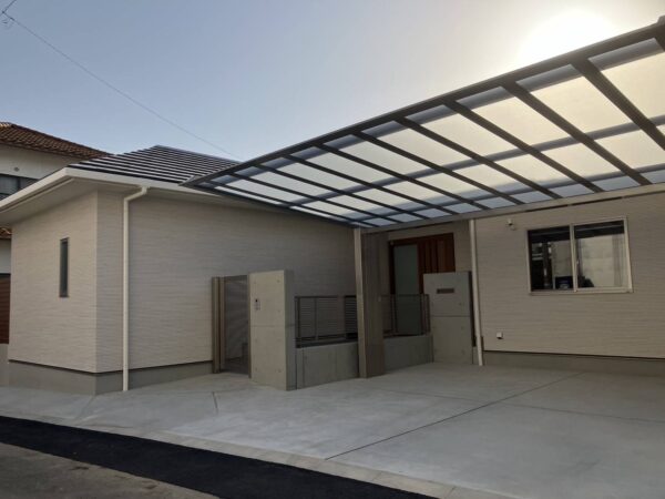 建物完成引渡し（奥村邸）