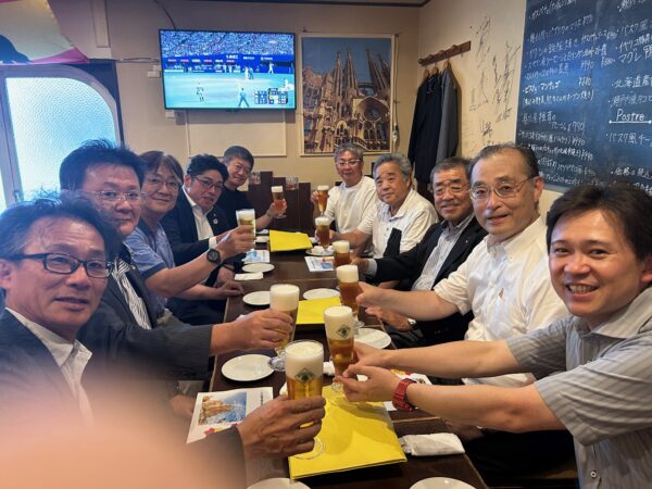 （一社）愛媛県建設業協会　建築部会役員研修等旅行inスペイン反省会