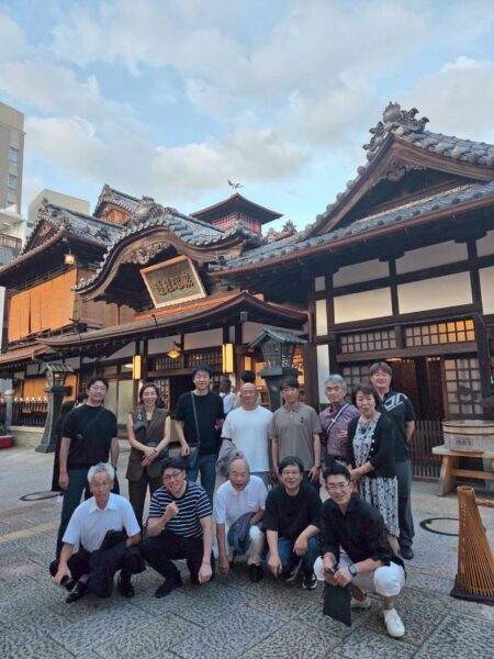 松山道後ライオンズクラブ　結成65周年記念事業　壁掛けデザイン時計見学ツアー