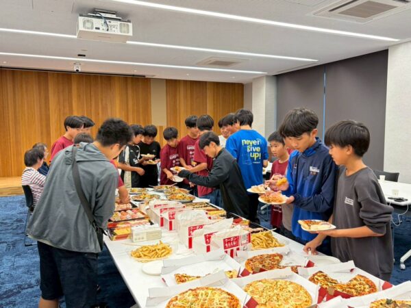 鴨川FC、新人戦お疲れ様会