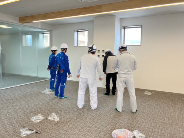 社内検査（株式会社荒谷建設コンサルタント四国支社）