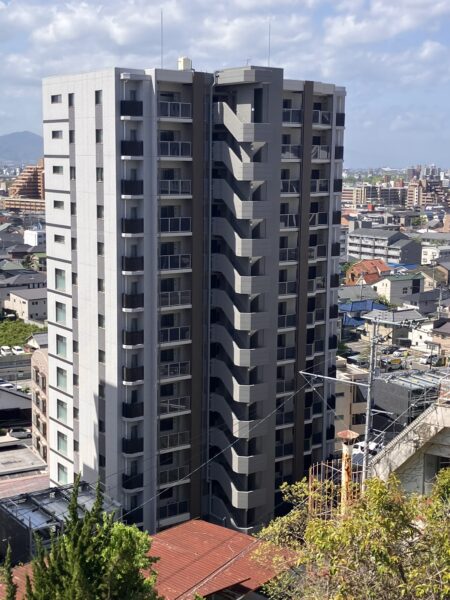 建物完成引渡し（道後Ⅱ期マンション計画）