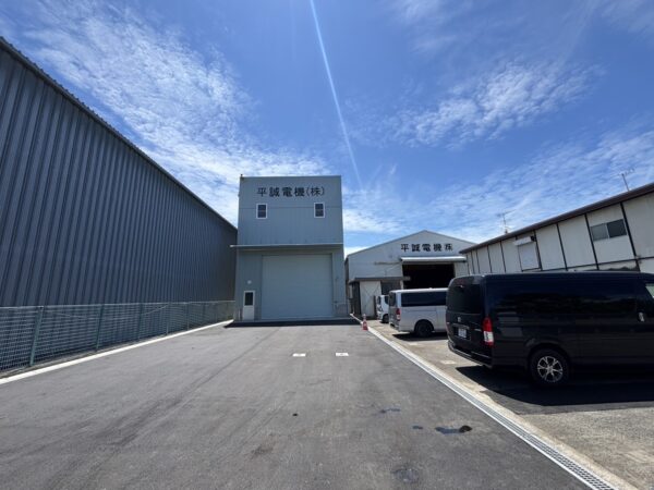 竣工式（平誠電機株式会社別棟倉庫）