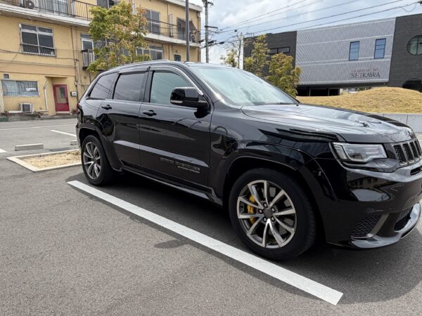 パンクから生還した我が燃費ワルスJEEP