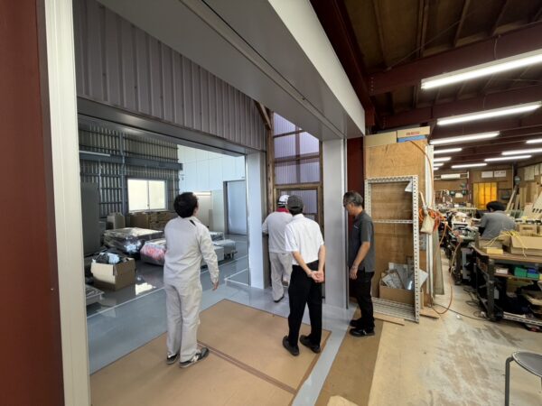 建物完成引渡し（平誠電機株式会社別棟倉庫）