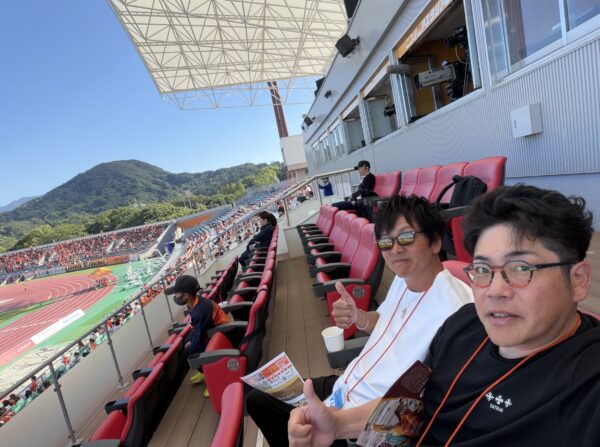 ハギノ鉄人と愛媛FCを応援する日_第3弾